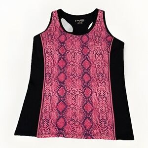 HARD CANDY SPORT RACERBACK ATHLETIC TOP - Juniors Size Large 11/13 Pink Y2K